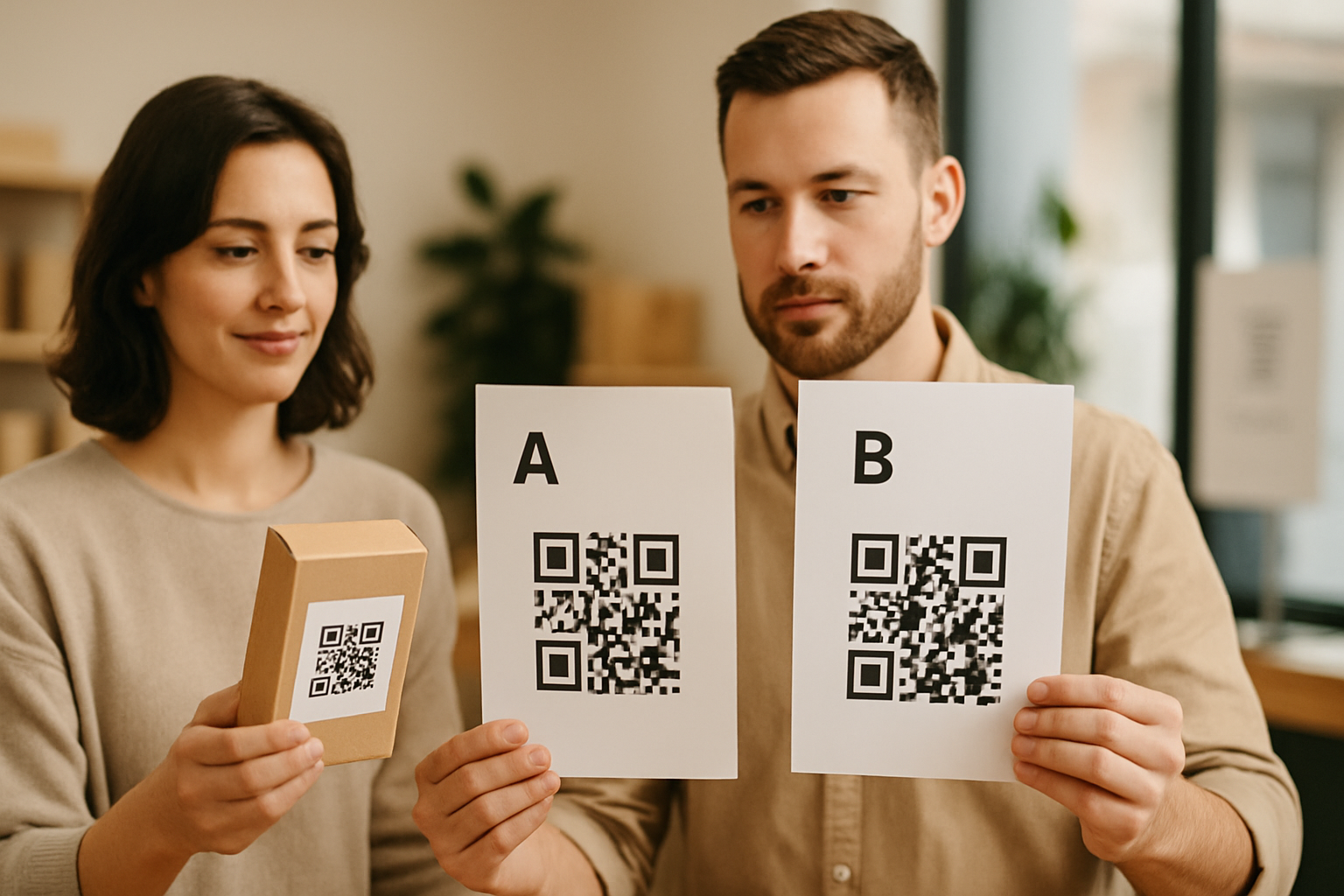 A/B Тестване на QR Кодове: Как да Намерите Дизайна, Който Привлича Повече Сканирания